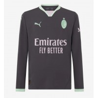 Fotbalové Dres AC Milan Alternativní 2024-25 Dlouhý Rukáv